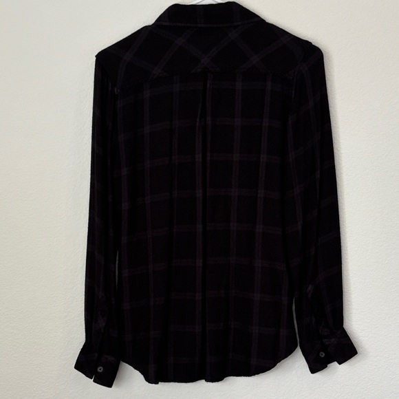 Rails Hunter Obsidian Dark Plaid Button Down Shirt - Picture 3 of 13